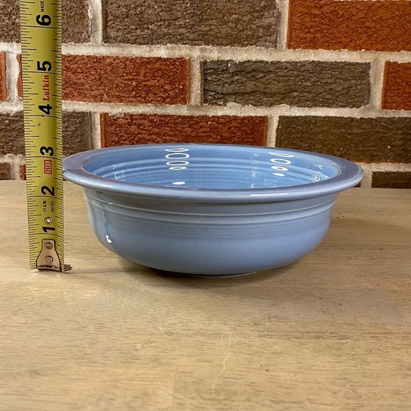 PERIWINKLE-RETIRED COLOR-  POST 86 FIESTA‎  SERVING BOWL-FIESTAWARE - Picture 4 of 8